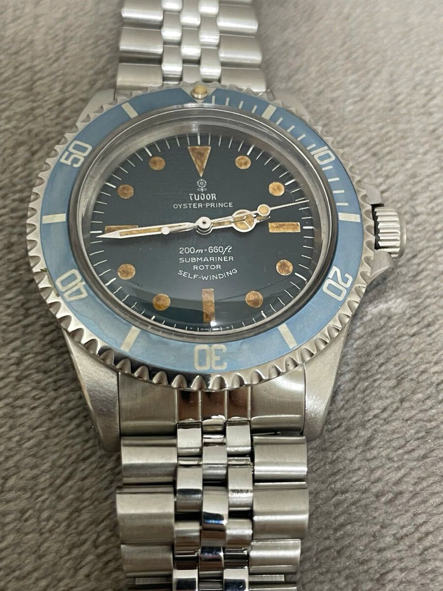1円から TUDOR REF.7016/0チュードルサブマリーナ SS 自動巻 ヴィンテージ アンティーク 時計