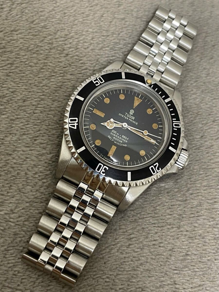 TUDOR SUBMARINER チュードル サブマリーナ　小薔薇　アンティーク メンズ時計