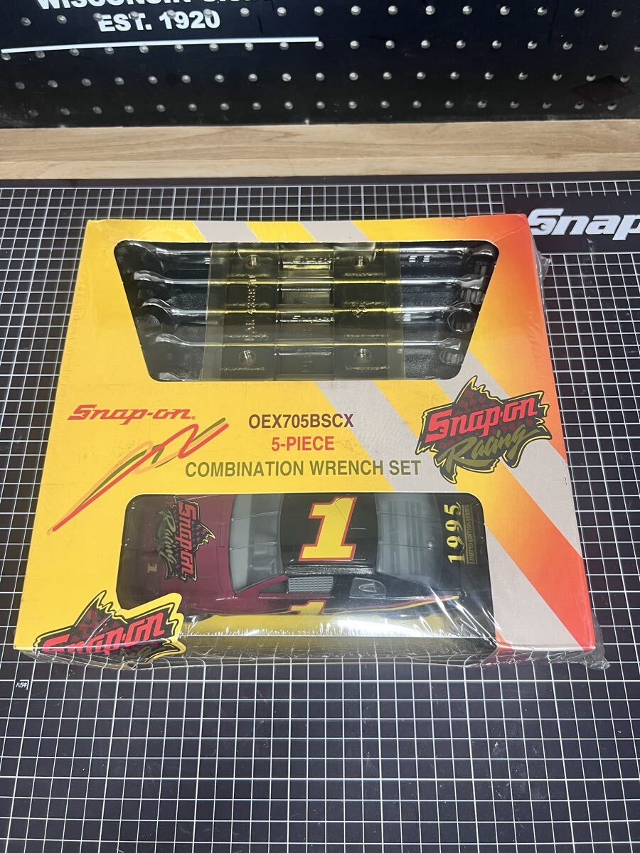 Snap-on スナップオン　combination whrench set + STOCK CAR 新品未使用 1995年