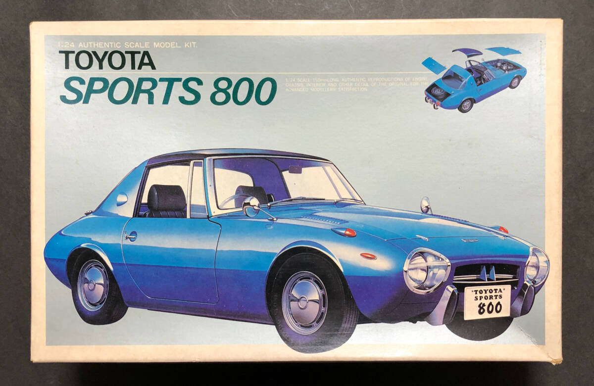 @中古絶版模型堂 日東 1/24 トヨタスポーツ800 トヨタS800 ニットー ニットウ NITTO 定形外送料660円