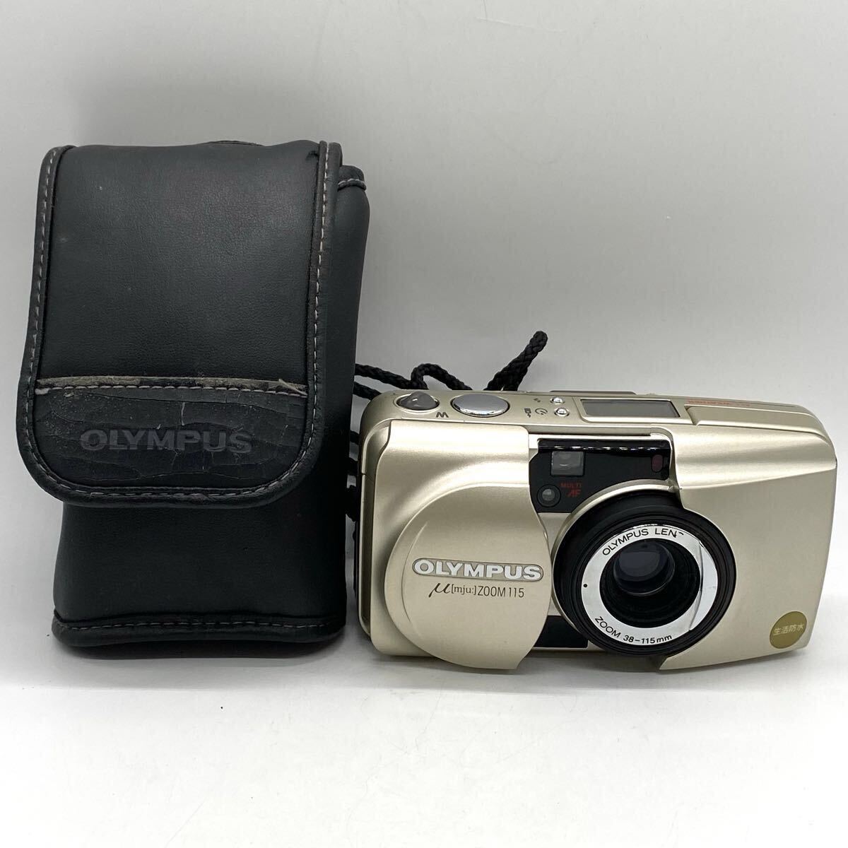 【5白26】1円スタート OLYMPUS μ mju ZOOM 115 38-115mm オリンパス ミュー ズーム フィルムカメラ コンパクトカメラ 