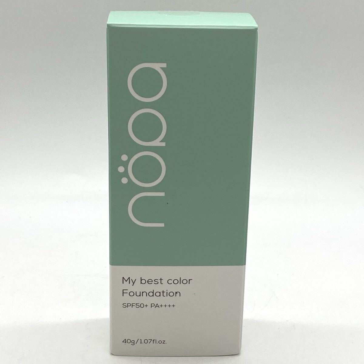 【5T31】1円スタート nopa マイベストカラー ファンデーション SPF50+ PA++++ 40g / 1.07fl.oz. ノパ 未開封 化粧品 コスメ 美容用品