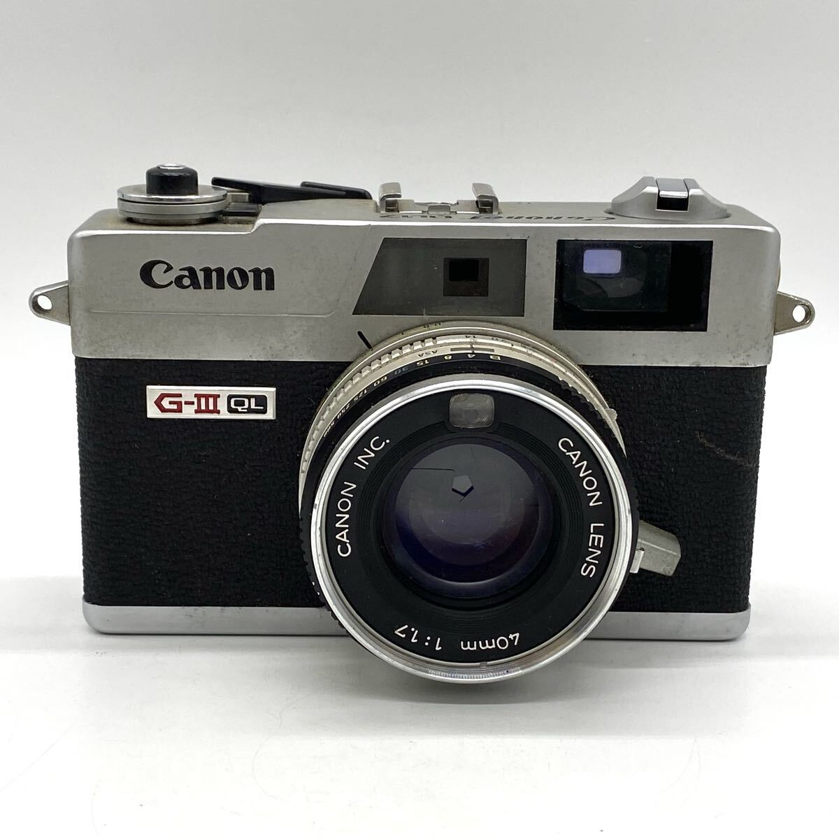 【5S22】1円スタート Canon Canonet QL17 G-III G3 キャノン キヤノン キャノネット フィルムカメラ コンパクトフィルムカメラ 