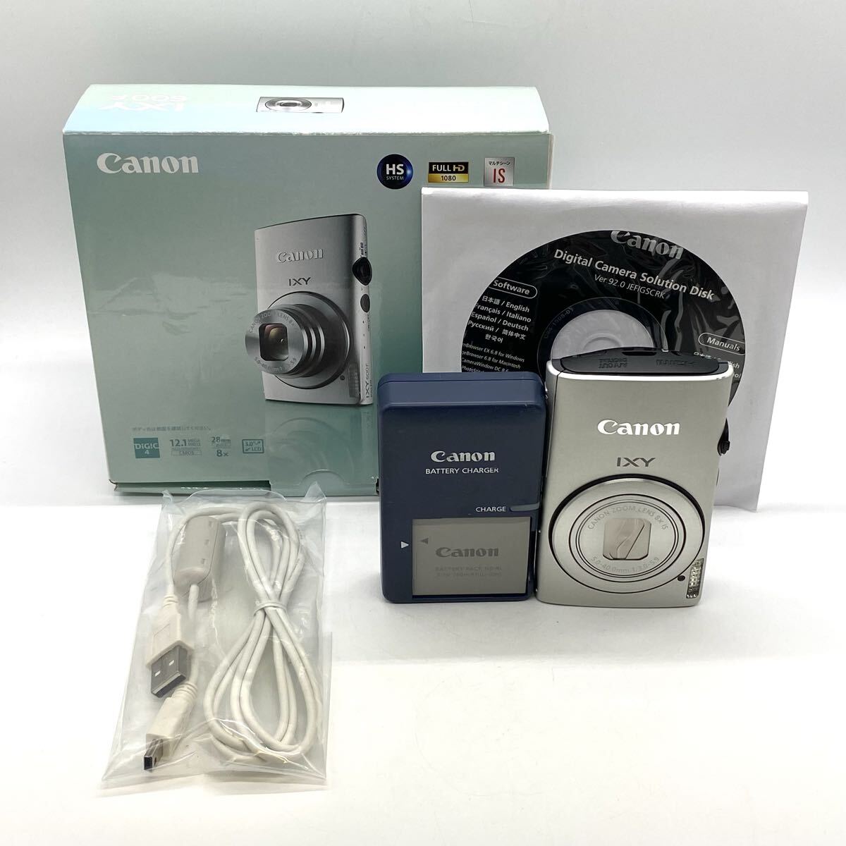 【5W14】1円スタート Canon IXY 600F PC1676 キヤノン キャノン イクシー デジタルカメラ デジカメ コンパクトデジタルカメラ コンデジ