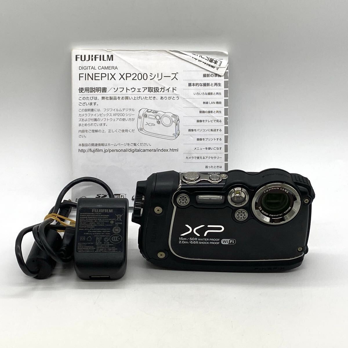 【5W19】1円スタート FUJIFILM / FinePix XP200 富士フィルム ファインピクス コンパクトデジタルカメラ デジタルカメラ デジカメ コンデジ