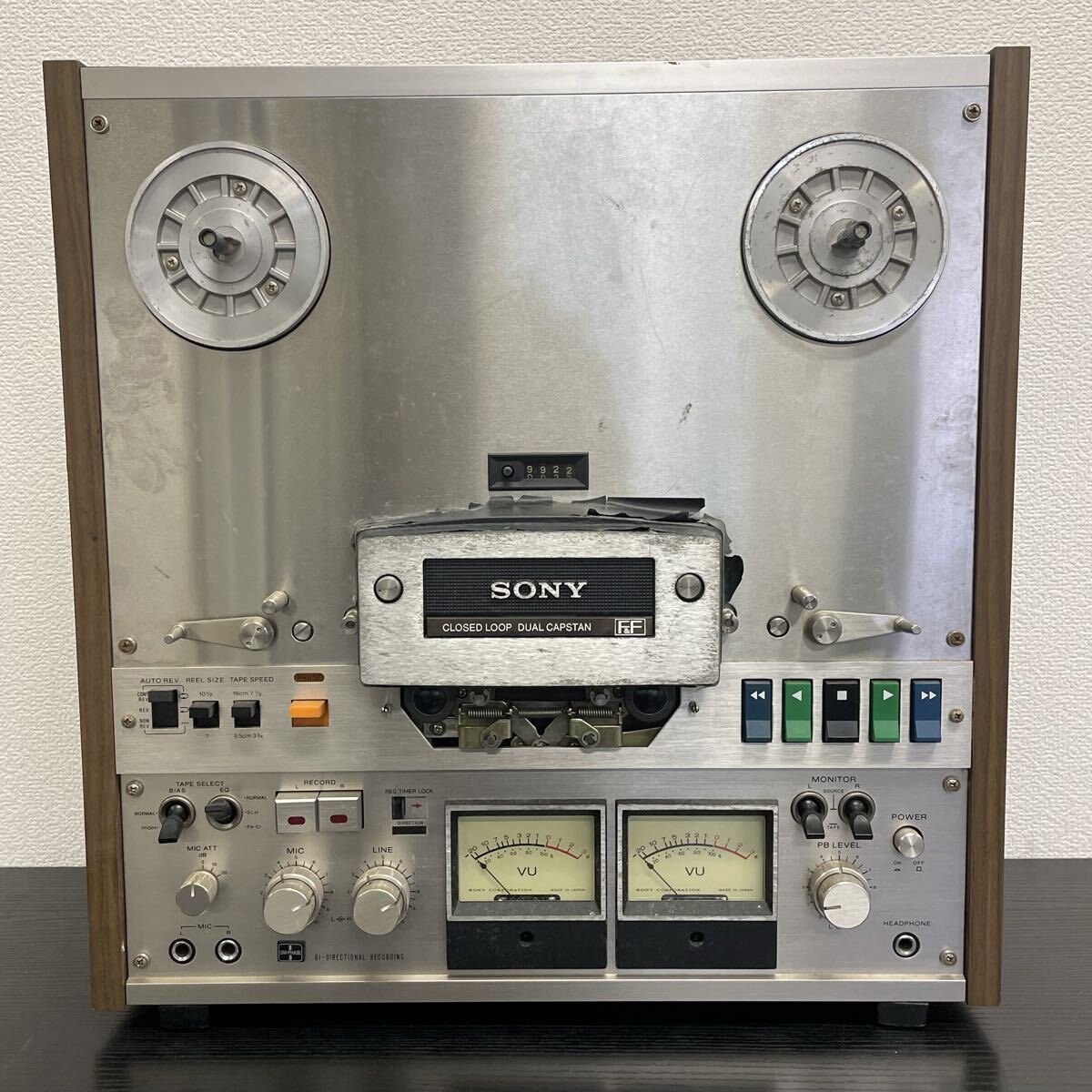 【5W16】1円スタート SONY TAPECORDER TC-7960 ステレオ オープンリールデッキ ソニー オーディオ機器 音響機器 通電確認済