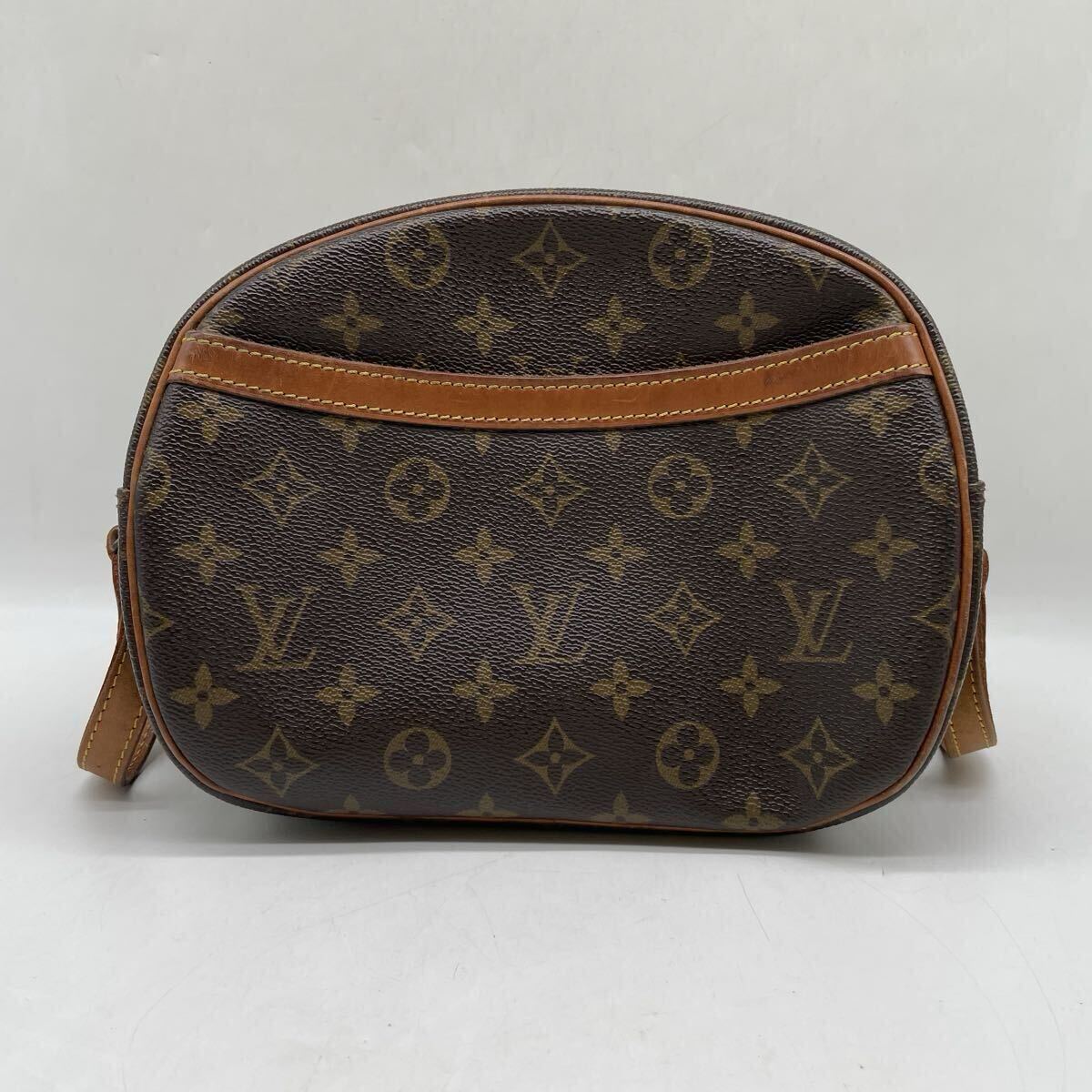 【5W32】1円スタート LOUIS VUITTON ルイヴィトン モノグラム ブロワ ショルダーバッグ ポシェット 斜め掛け ブラウン系