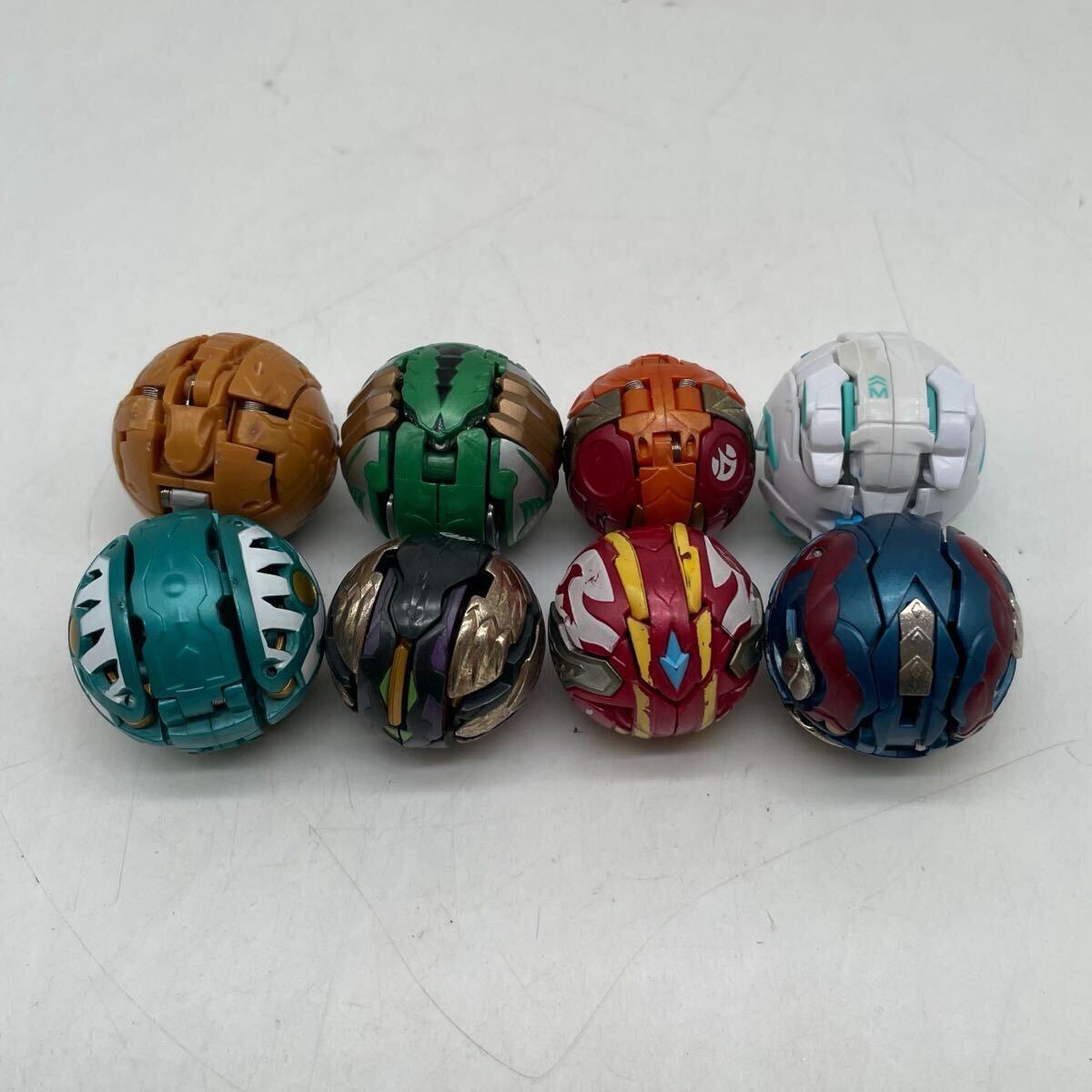 【5S5】1円スタート セガトイズ BAKUGAN 爆丸 爆テク まとめ 8点 覇タヴァネル 瞬ガリュウ 将ファルコ 等 おもちゃ フィギュア 当時物
