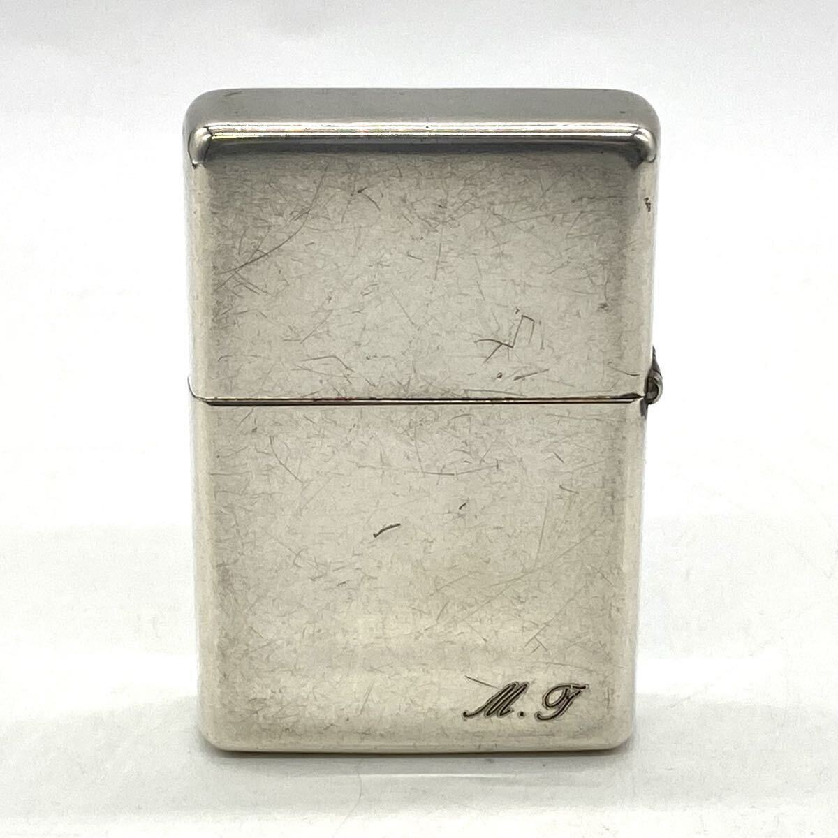【5U22】1円スタート Zippo / 1995 STERLING スターリングシルバー ジッポ ジッポー オイルライター 喫煙グッズ 喫煙具 火花確認済み