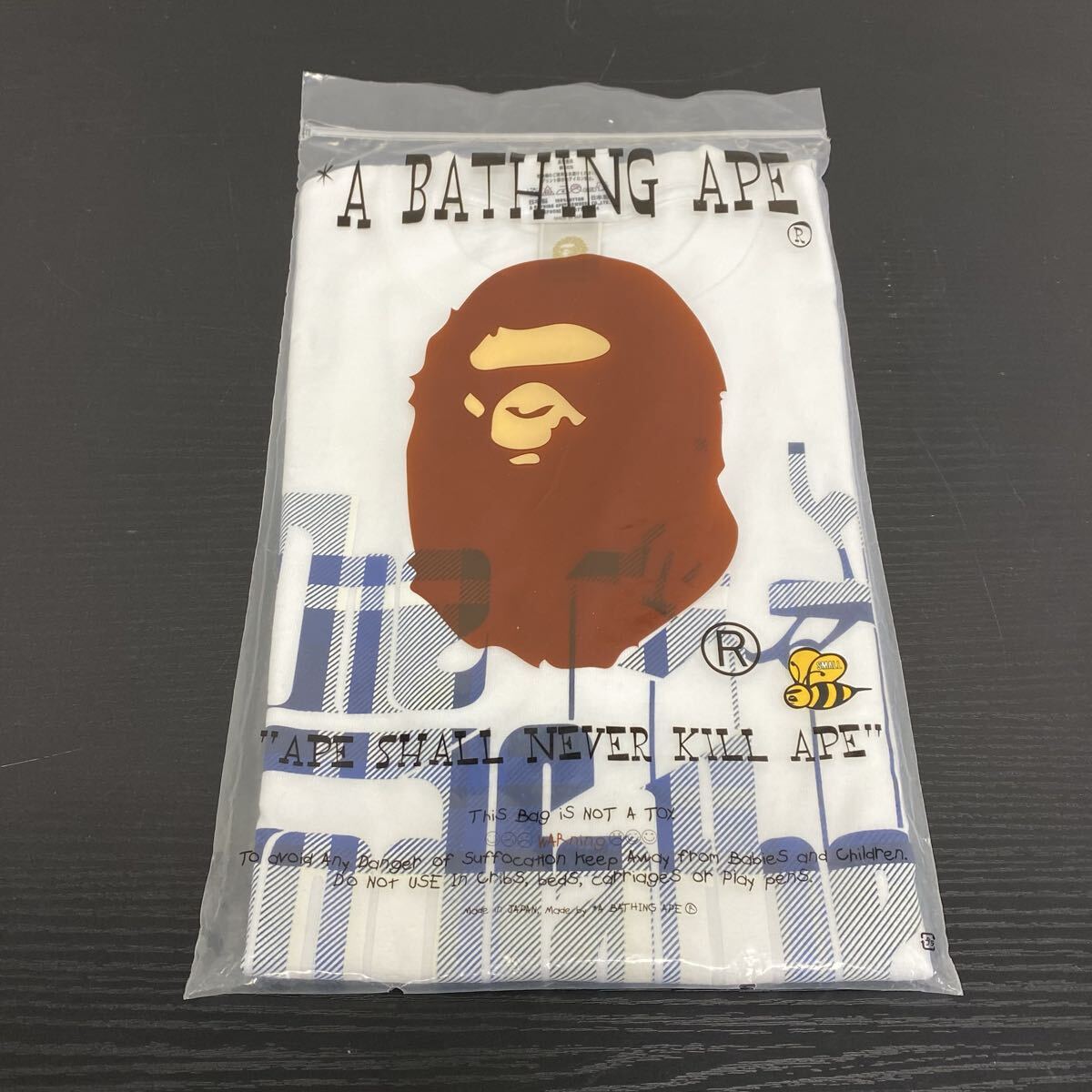 【5U10】1円スタート A BATHING APE ア ベイシング エイプ The Godfather ゴッドファーザー コラボレーション Tシャツ コラボ Sサイズ 半袖