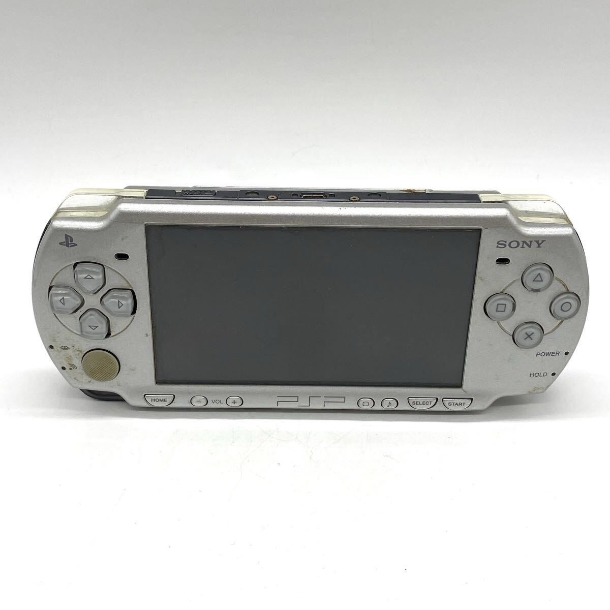 【5山56】1円スタート SONY PlayStation Portable PSP-2000 ソニー プレイステーション ポータブル プレステ PSP アイスシルバー 本体のみ