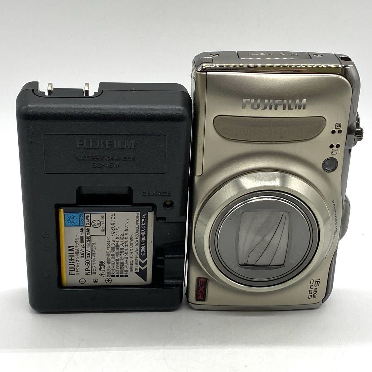 【5山50】1円スタート FUJIFILM FinePix F550EXR 富士フイルム フジフィルム ファインピックス デジタルカメラ デジカメ 通電確認済み