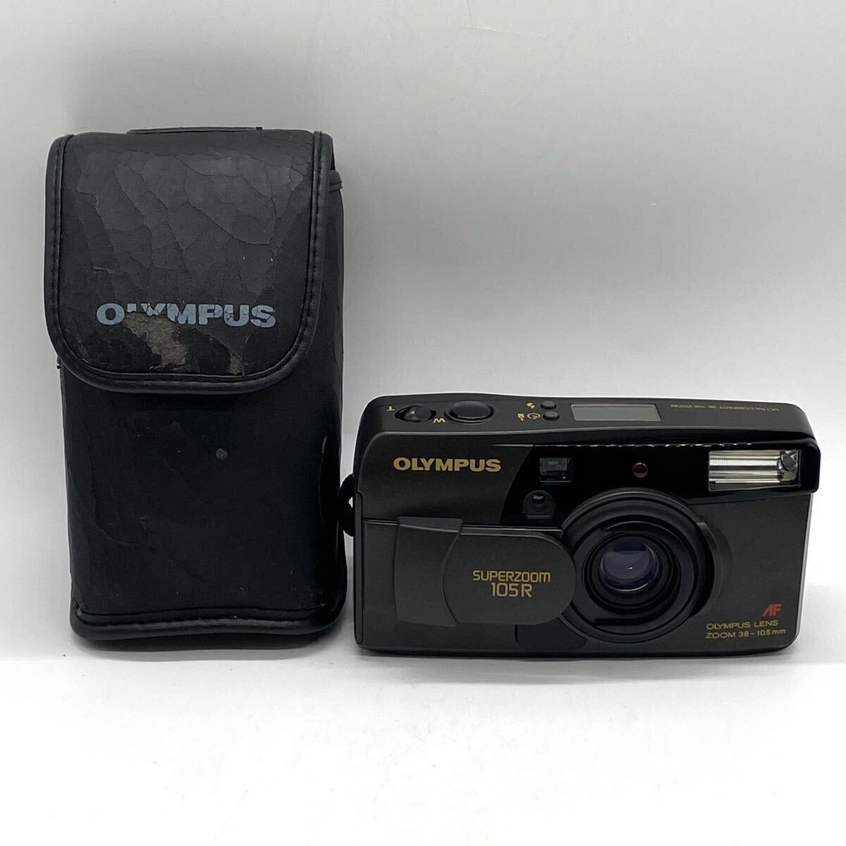 【5M38】1円スタート OLYMPUS SUPER ZOOM 105R オリンパス 38-105mm フィルムカメラ コンパクトカメラ コンパクトフィルムカメラ