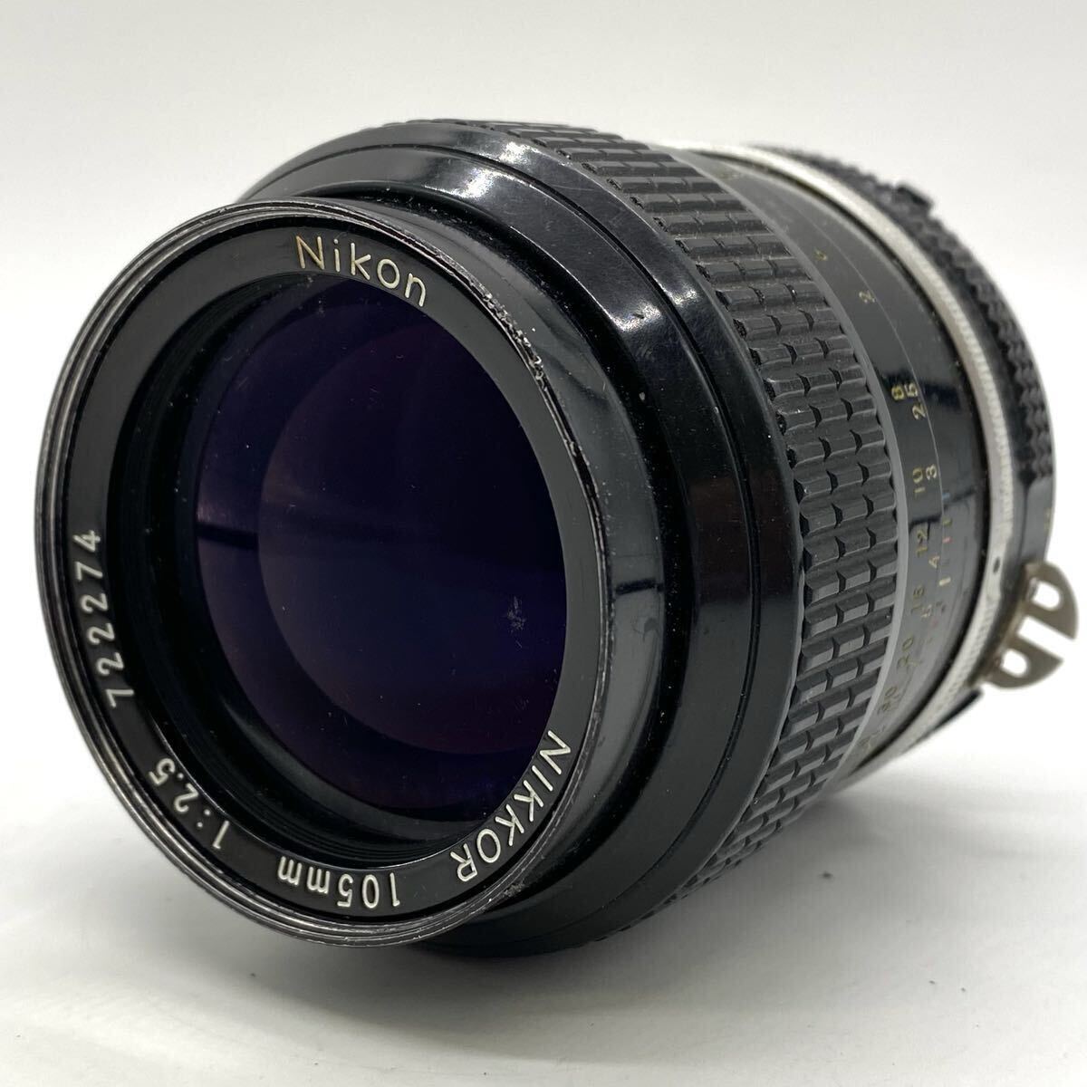 【5A25】1円スタート Nikon NIKKOR 105mm 1:2.5 ニコン ニッコール ズームレンズ 交換レンズ カメラレンズ