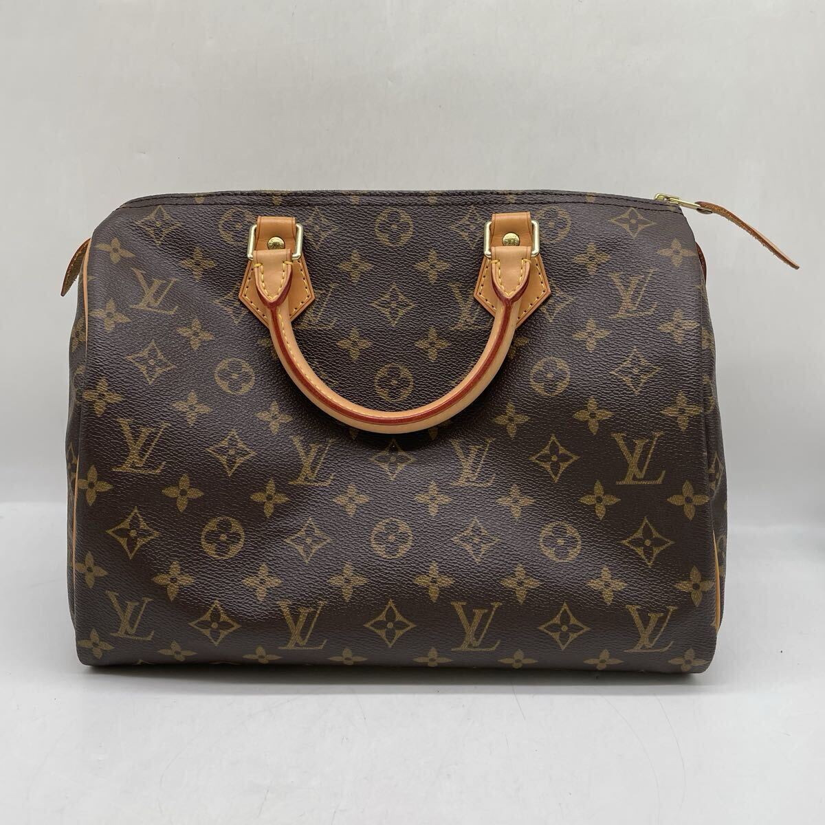 【5A26】1円スタート LOUIS VUITTON / AA0064 ルイヴィトン モノグラム スピーディ30 ハンドバッグ ミニボストンバッグ ブラウン系 鞄