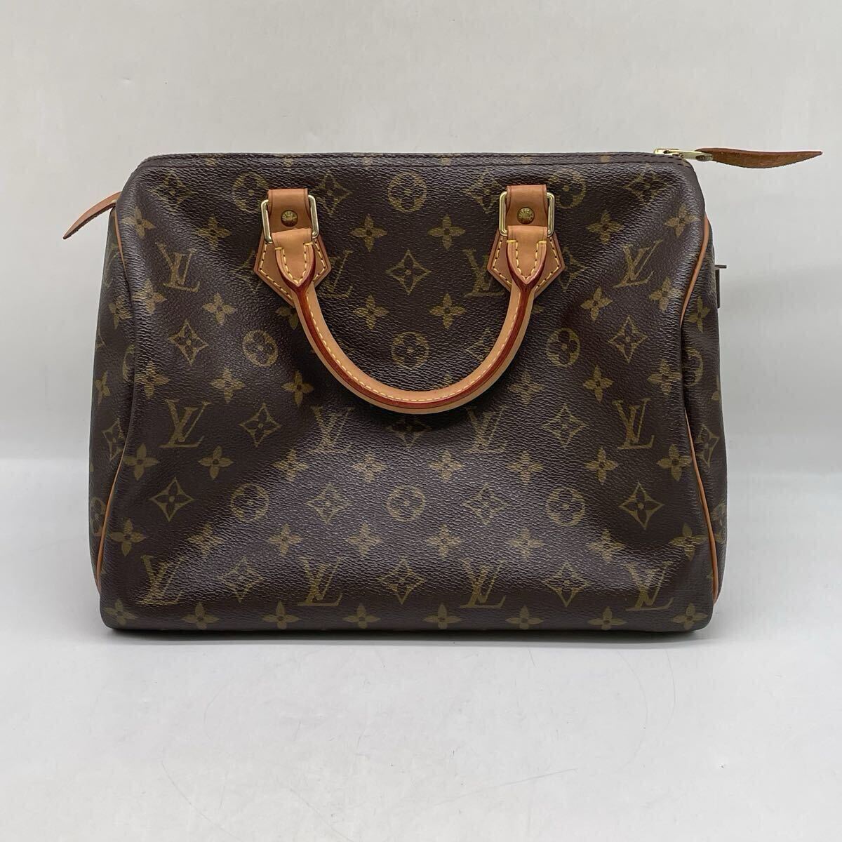 【5T43】1円スタート LOUIS VUITTON / TH1021 ルイヴィトン モノグラム スピーディ30 ミニボストンバッグ ハンドバッグ ブラウン系 鞄