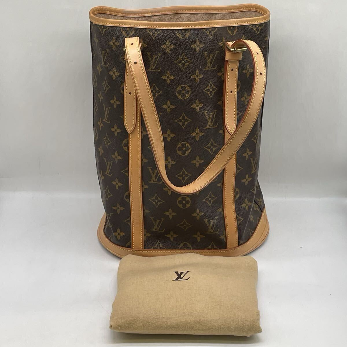 【5M45】1円スタート LOUIS VUITTON / AR0928 ルイヴィトン モノグラム バケット GM トートバッグ ショルダーバッグ バッグ 鞄 ブラウン系