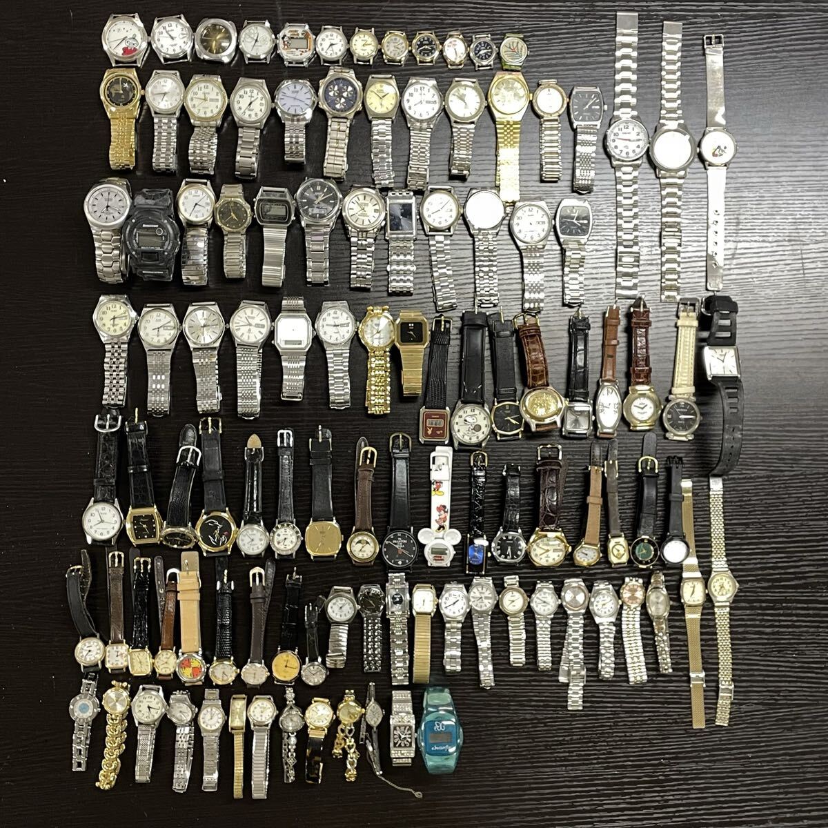 【5M49】1円スタート SEIKO CITIZEN CASIO ORIENT TISSOT 他 腕時計 まとめて 100個以上 クオーツ 手巻き 自動巻き メンズ レディース