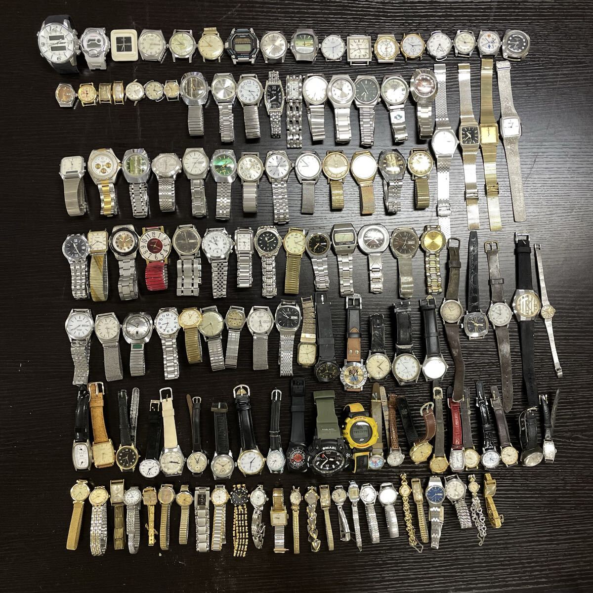 【5山67】1円スタート SEIKO CITIZEN CASIO ORIENT STAR 他 腕時計 まとめて 130個以上 クオーツ 手巻き 自動巻き メンズ レディース