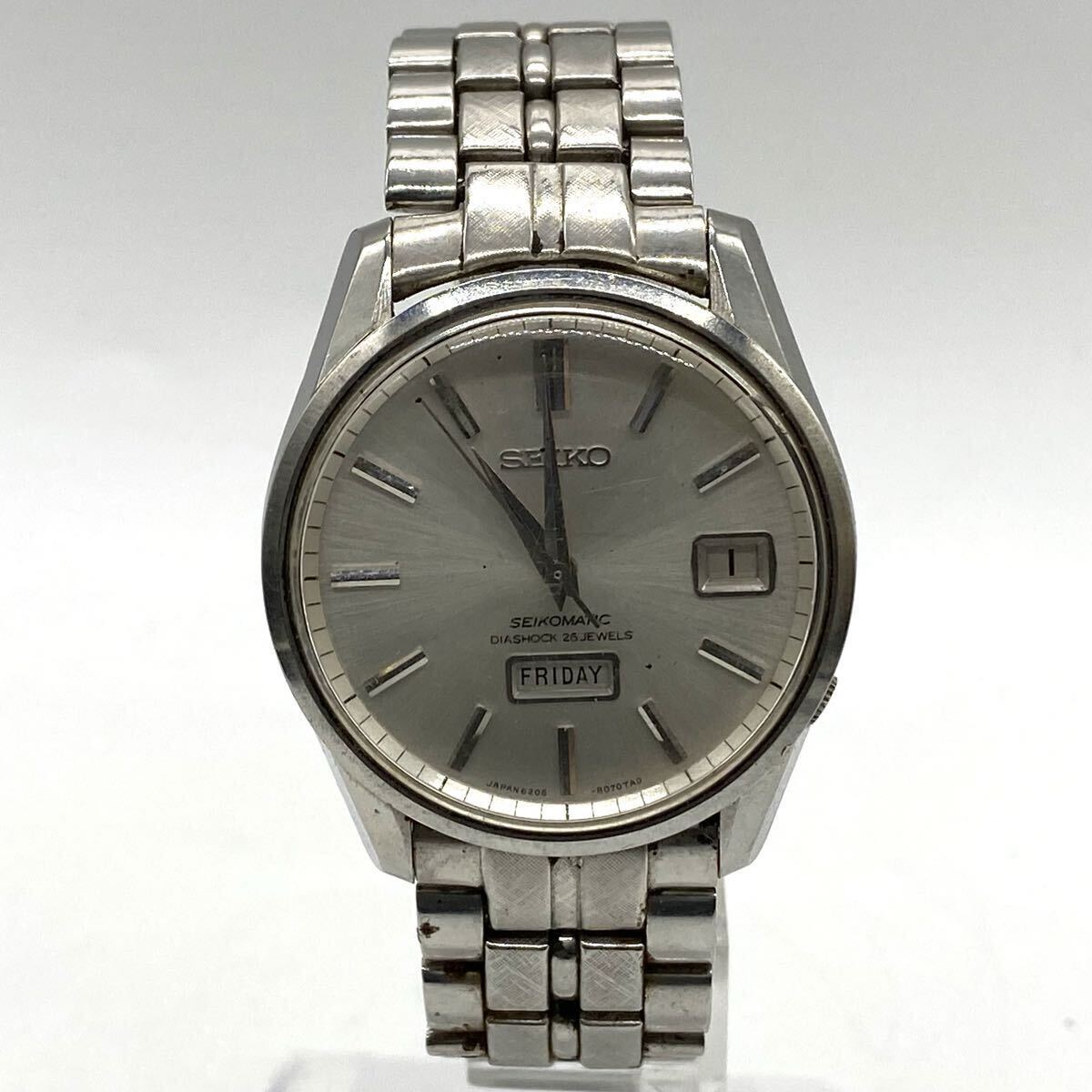 【5山16】1円スタート SEIKO SEIKOMATIC 26JEWELS / 6206-8040 セイコー セイコーマチック 26石 オートマチック 自動巻き デイデイト