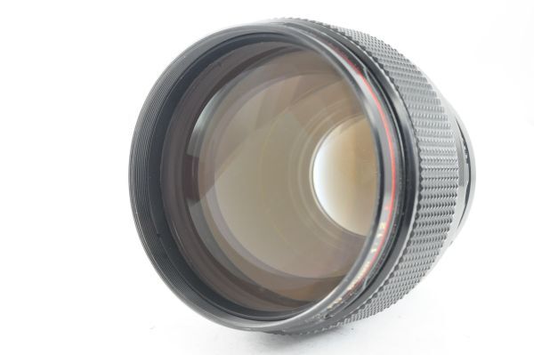 ★極上美品★CANON キャノン NEW FD 85mm F1.2L 清潔感溢れる綺麗な外観！クリアーな光学！0450