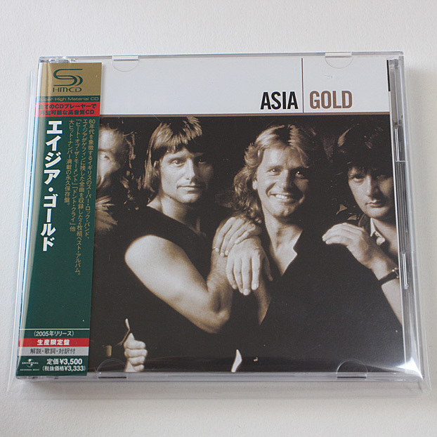 ASIA エイジア GOLD ゴールド SHMCD 2枚組 ☆美品★