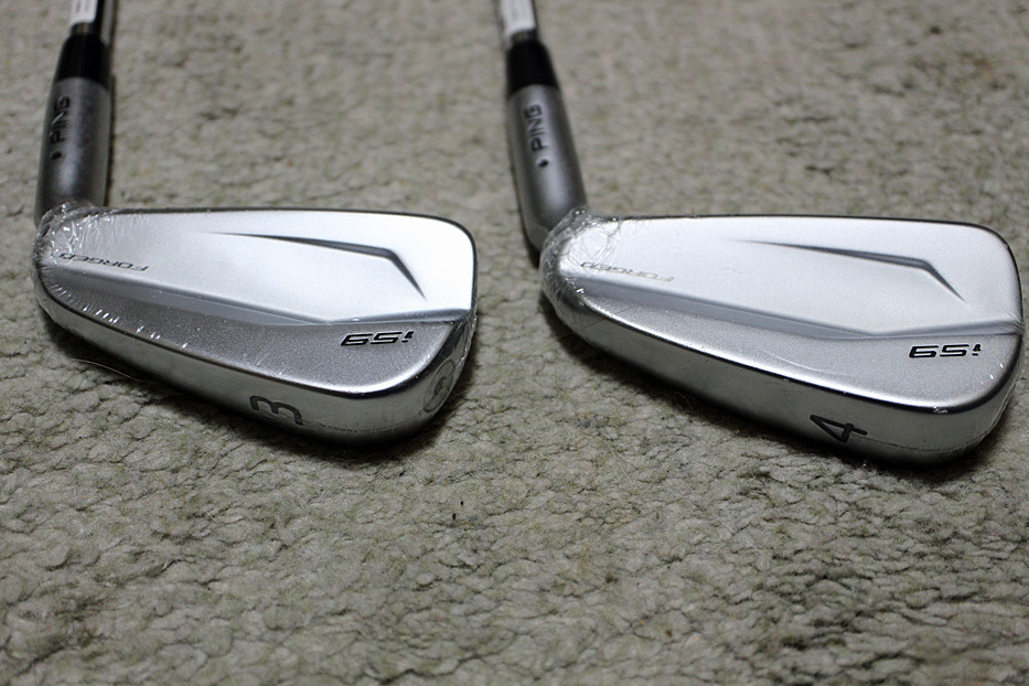 PING ピン i59 3番、4番アイアン 2本セットN.S.PRO 950GH neo Sフレックス 黒ドット ☆未使用品★