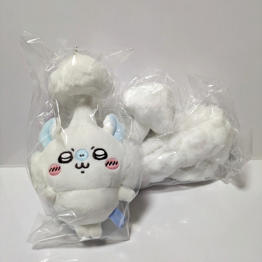 ちいかわ 寄生されちゃったモモンガ ヘアバンド もちっとぷちミニマスコット モモンガ ヘアバンド ナガノ ケモ耳