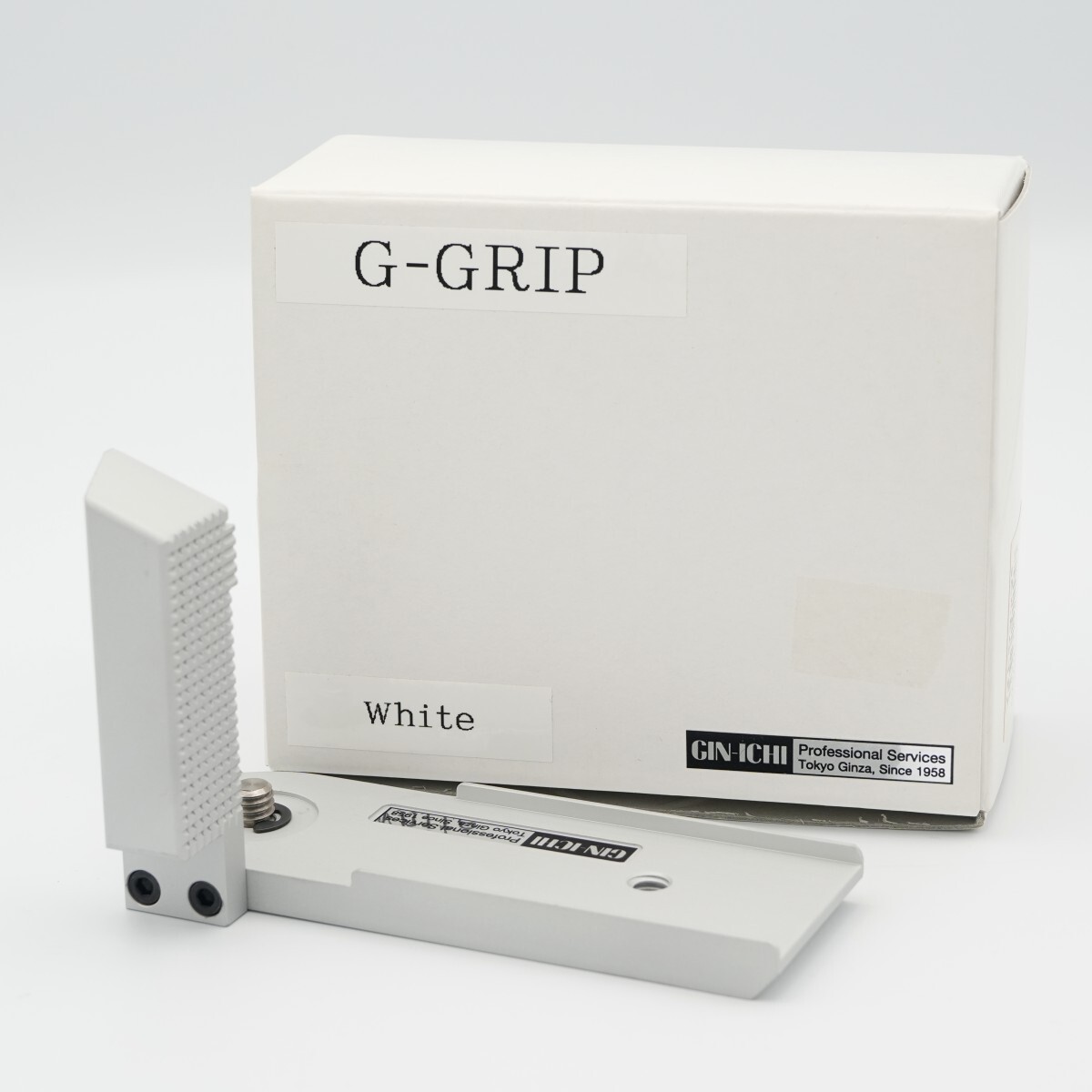 レア GIN-ICHI/銀一 オリジナル Gグリップ ライカM用 シルバー G-GRIP LEICA M3 M4 M6 ハンドグリップ