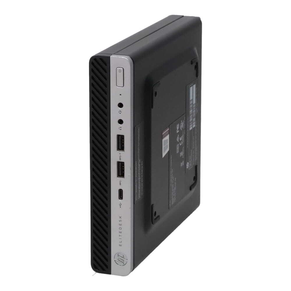 HP EliteDesk 800 G5 DM(Win11x64) 中古 Core i5-2.2GHz(9500T)/メモリ8GB/SSD256GB/超小型 [C:並品]