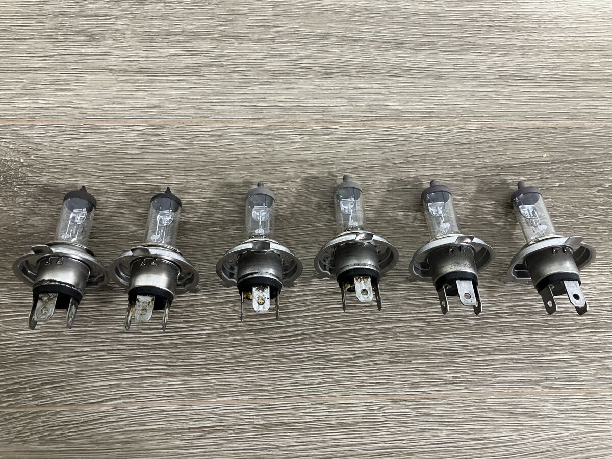 H4バルブ ヘッドライト 車検用に 55W ハロゲンバルブ 12V 車検用