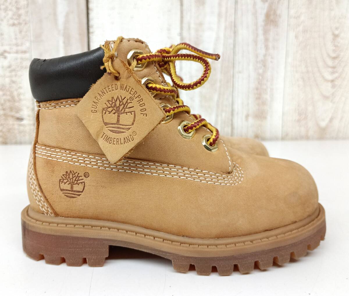 子供用　キッズブーツ＊Timberland ティンバーランド＊6インチプレミアム 　ウォータープルーフ ブーツ トドラー ＊MODEL 12809　7M　14㎝