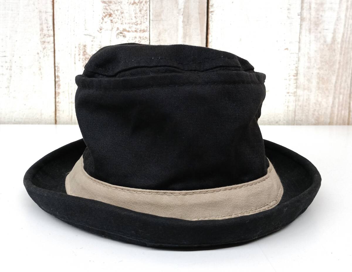 MADE IN USA　アメリカ製　 ＊NEW YORK HAT & CAP.CO ニューヨークハット　 ＊チノクロスハット　キャンバスハット　ソフト帽 ＊ブラック