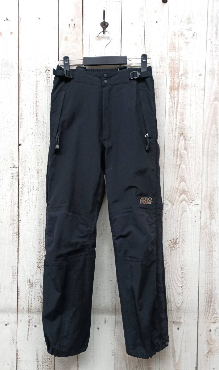 アウトドア　冬山　登山＊mont-bell モンベル　＊ZEROPOINT ゼロポイント＊アルパインパンツ　MODEL 1202117　Mサイズ　BLACK ＊GORE-TEX 