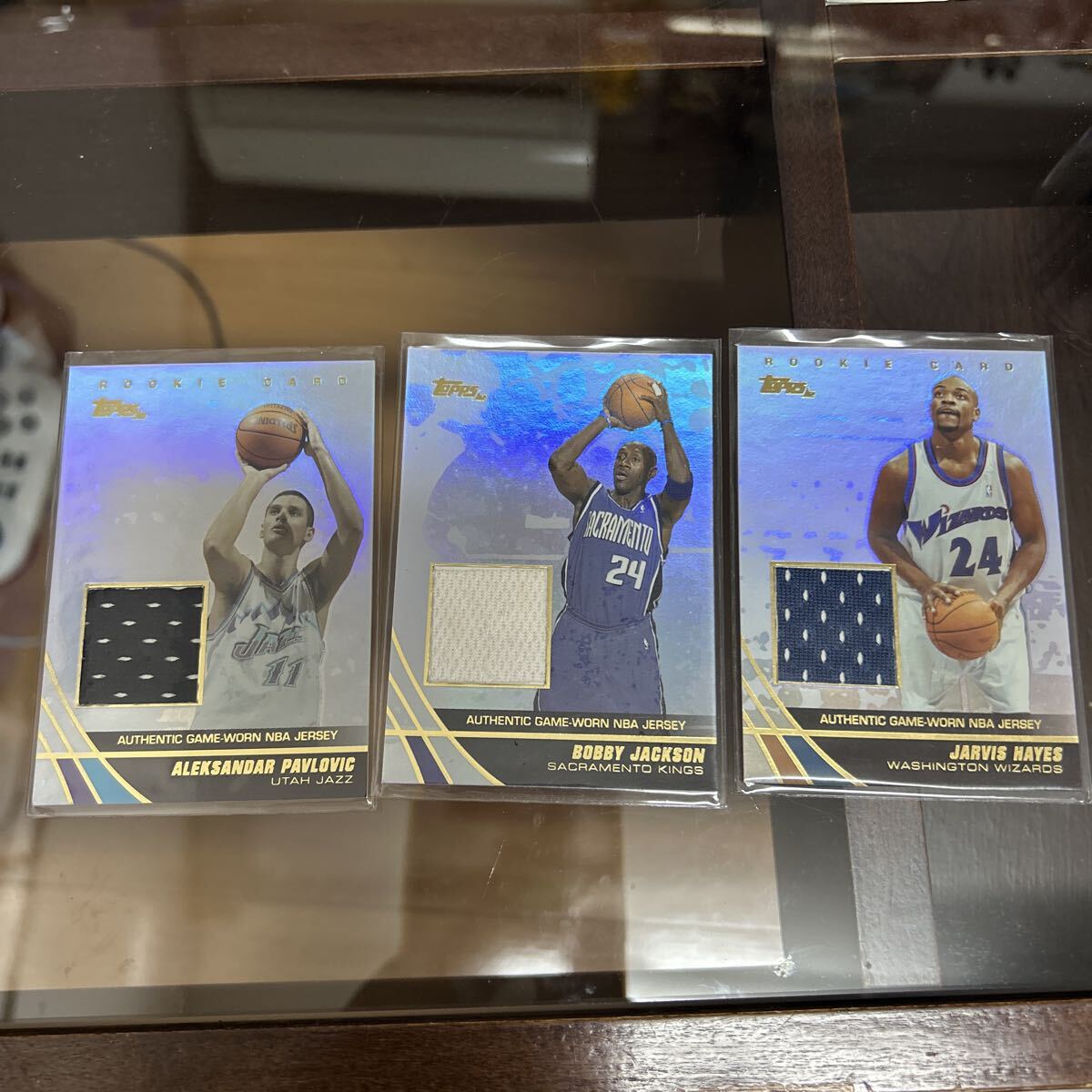 NBA ジャージカード　3枚セット　Bobby Jackson 