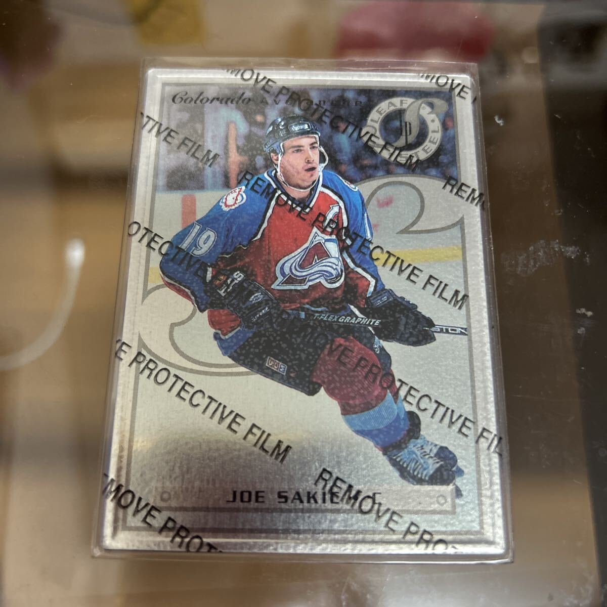 NHL JOE SAKIC Leaf Preferred 鉄板カード