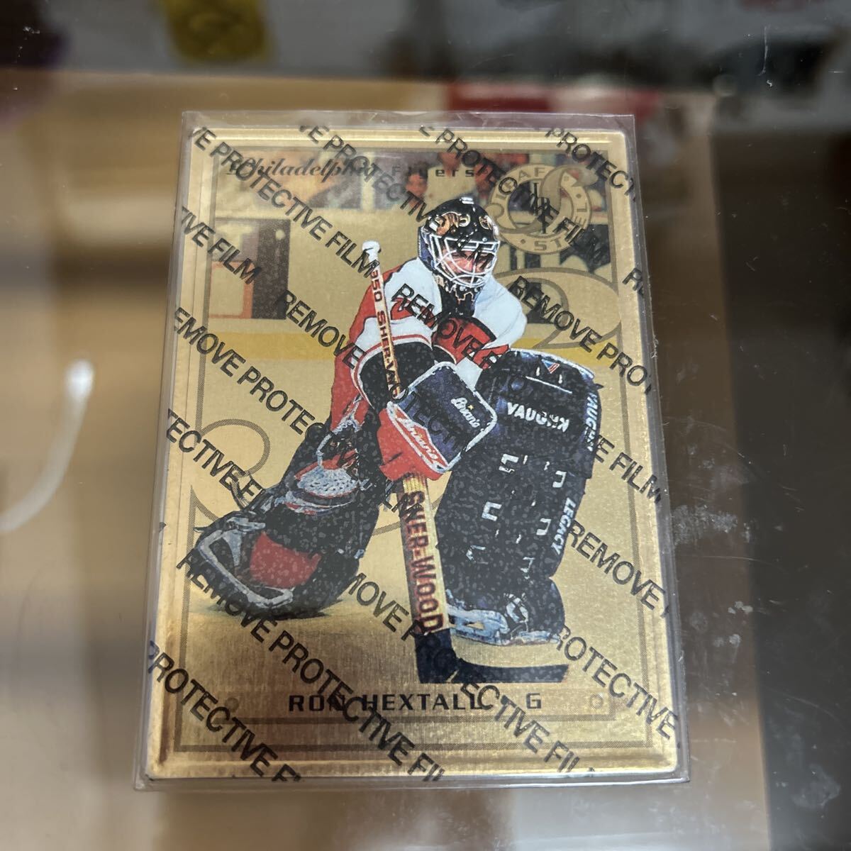 NHL Ron Hextall leaf Preferred 鉄板カード　ゴールド