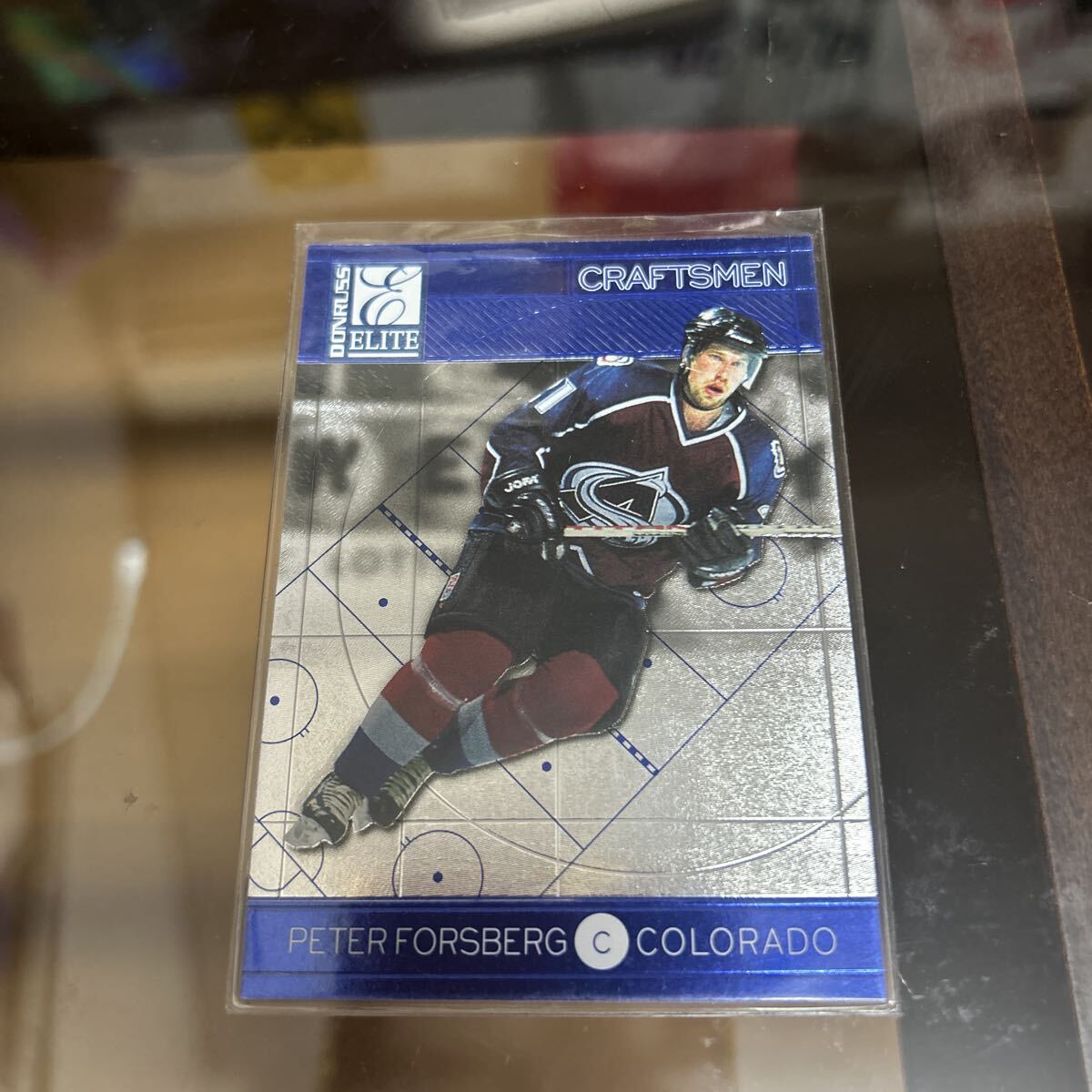 DONRUSS ELITE CRAFTSMEN PETER FORSBERG 2500枚シリアル NHL