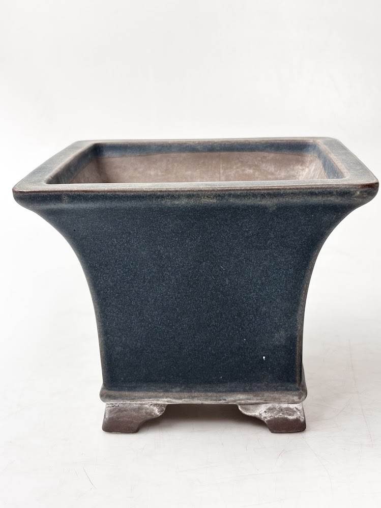 植木鉢 青系 四角型 盆栽鉢 陶器鉢 園芸 ガーデニング インテリア 鉢 陶磁器