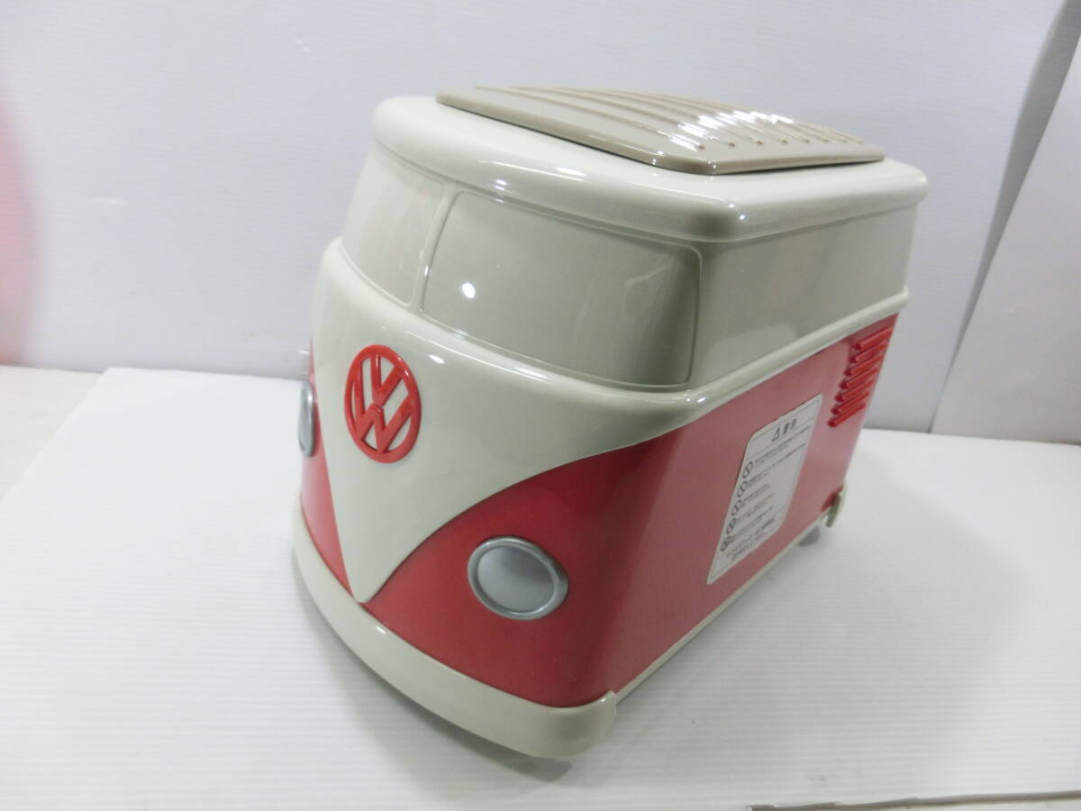 空冷 VW フォルクスワーゲン ワーゲンバス　トースター◆タイプ2 T１/レッド/ポップアップトースター