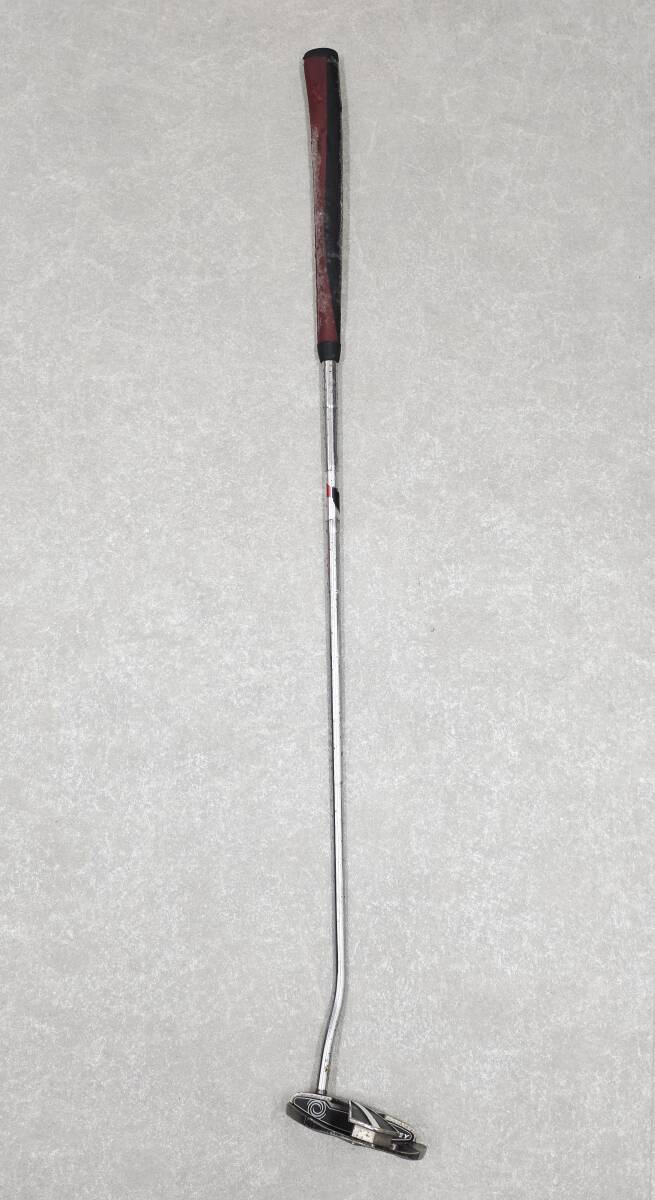 E-3128④ 【同梱不可】980円～ 現状品　ODYSSEY/オデッセイ　WHITE　ICE　D.A.R.T　パター　ゴルフクラブ