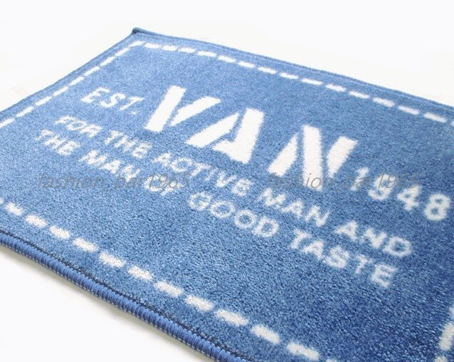 希少★VAN JAC ヴァンヂャケット★70's キャッチコピー モチーフ☆フロアマット ラグマット 日本製 ￥10,890- / アイビー Kent SCENE