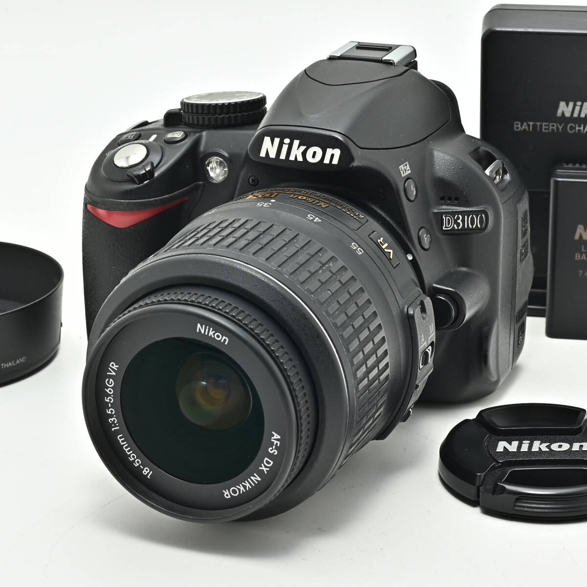 1N-214 Nikon ニコン D3100 + AF-S DX NIKKOR 18-55mm f/3.5-5.6 G VR デジタルカメラ オートフォーカス 一眼レフ