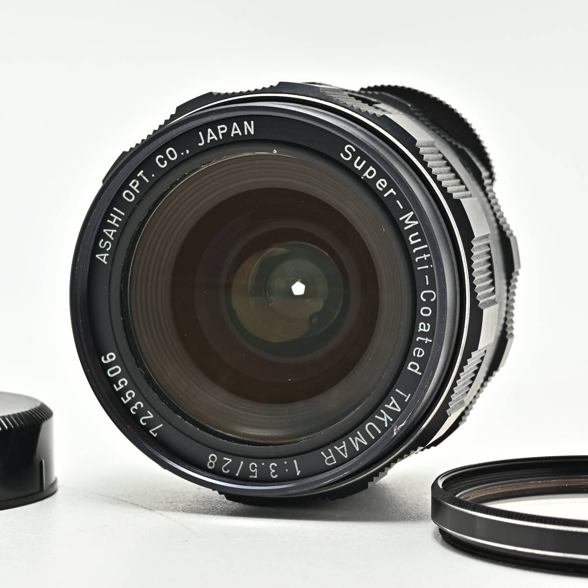 1N-260 PENTAX ペンタックス Super-Multi-Coated TAKUMAR 28mm f/3.5 マニュアルフォーカス レンズ 単焦点