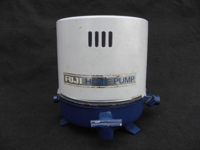 82 富士ポンプ 販促用 井戸 FUJI HOME POMP ポンプ型 容器 入れ物 / 昭和レトロ 