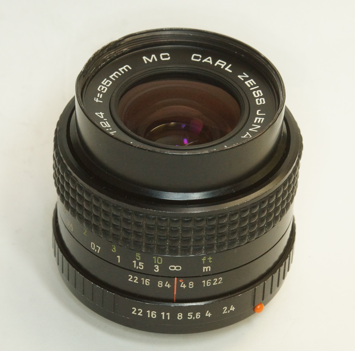 ドイツ製 CARL ZEISS JENA PRAKTICAR 1:2.4 f=35mm MC PB 12NB-797 flektogon系