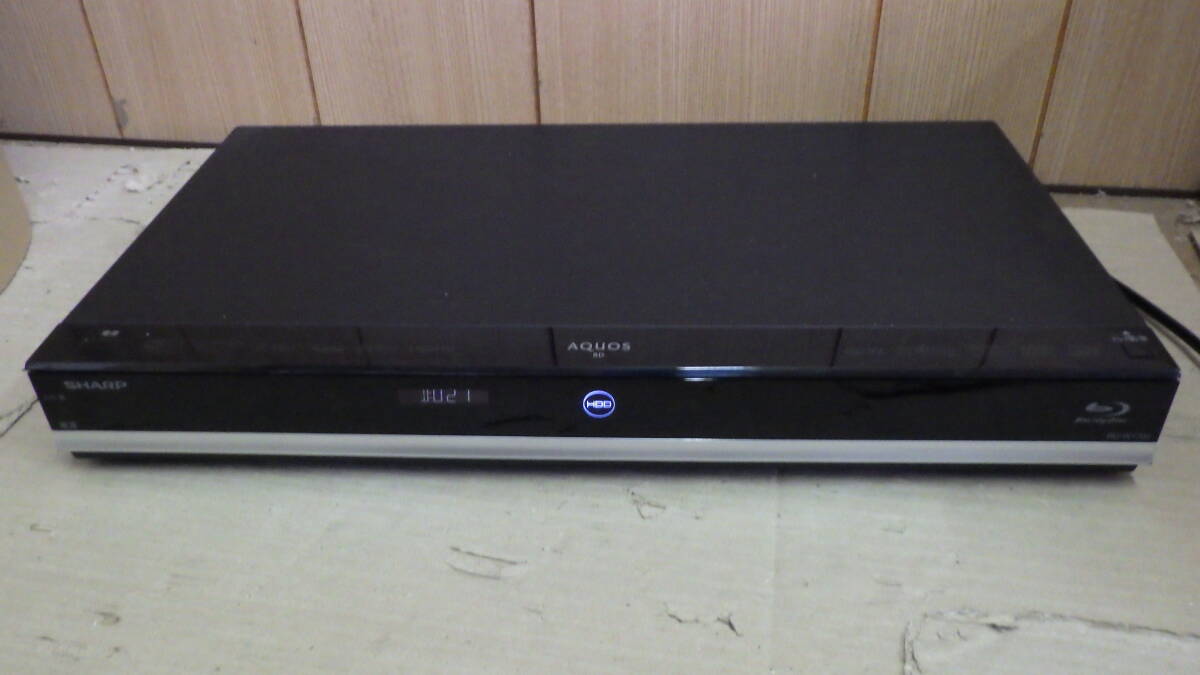 SHARP/シャープ BDレコーダー BD-W1700 2015年製