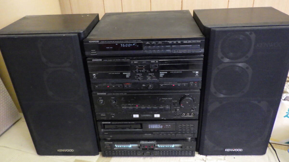 KENWOOD T-7R/A-3R/GE-810/X-5WR/DP-5R/ROXY DG3 システムコンポ ケンウッド