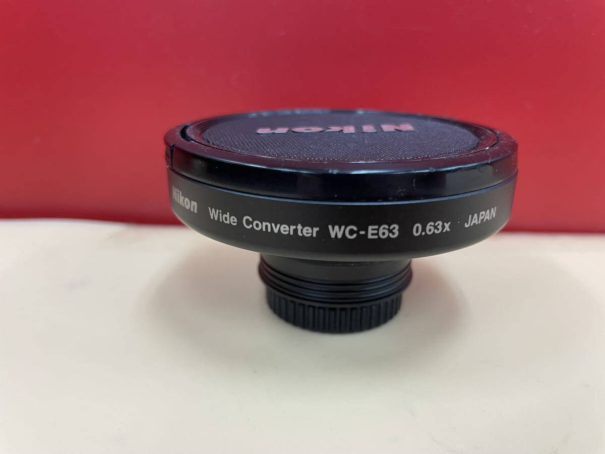 （E31）ニコン Nikon Wide Converter WC-E63 0.63x テレコンバーター カメラ アクセサリー 現状品 未確認