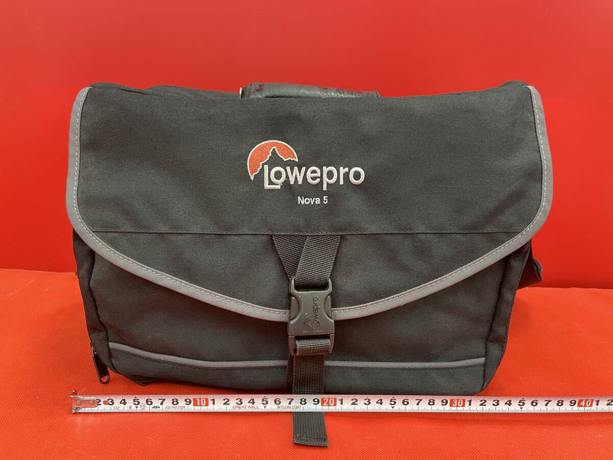 （E94）Lowepro Nova 5 カメラバッグ カメラボックス ショルダーバッグ 手持ち斜めがけ 撮影用 アウトドア カメラアクセサリー 